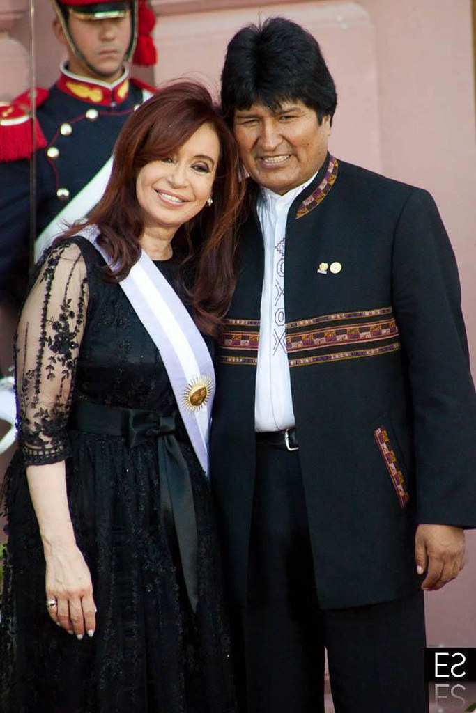 Estanislao Santos fotógrafo | Registro fotográfico: Evo junto a referentes en Bolivia