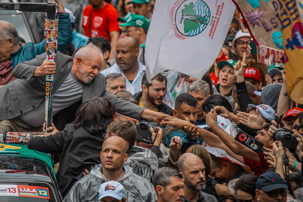 Estanislao Santos fotógrafo | Registro fotográfico: Acto de Lula Da Silva en Brasil en América Latina