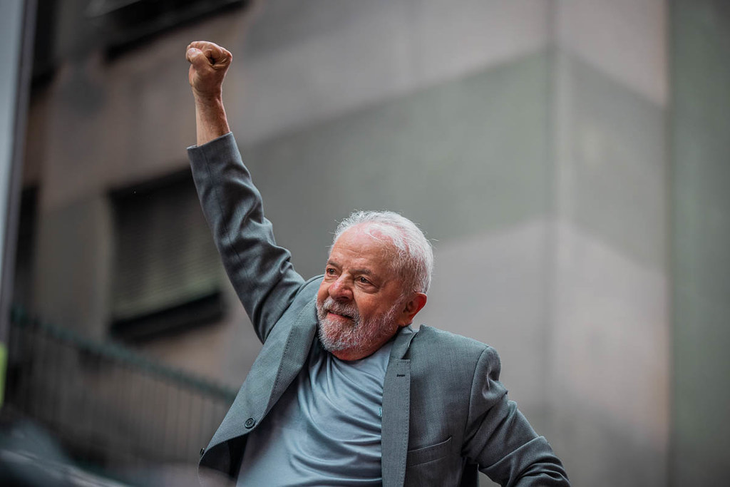 Estanislao Santos fotógrafo | Registro fotográfico: Acto de Lula Da Silva en Brasil en América Latina